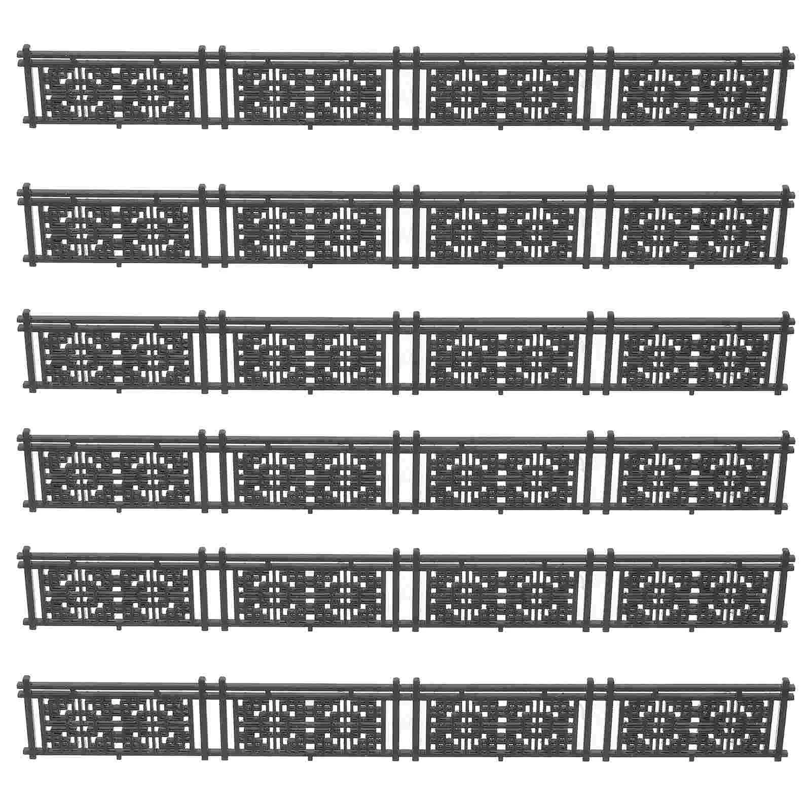 

Fence Mini Picket Fencing Garden Landscape Panels Materials Basing Borders Flowerbeds Lawn Decorative Wire Fences Ornament