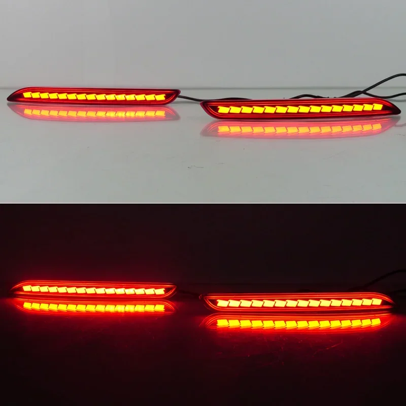 Автомобильный светодиодный отражатель заднего бампера для Honda Accord MK11 2023 функция 3