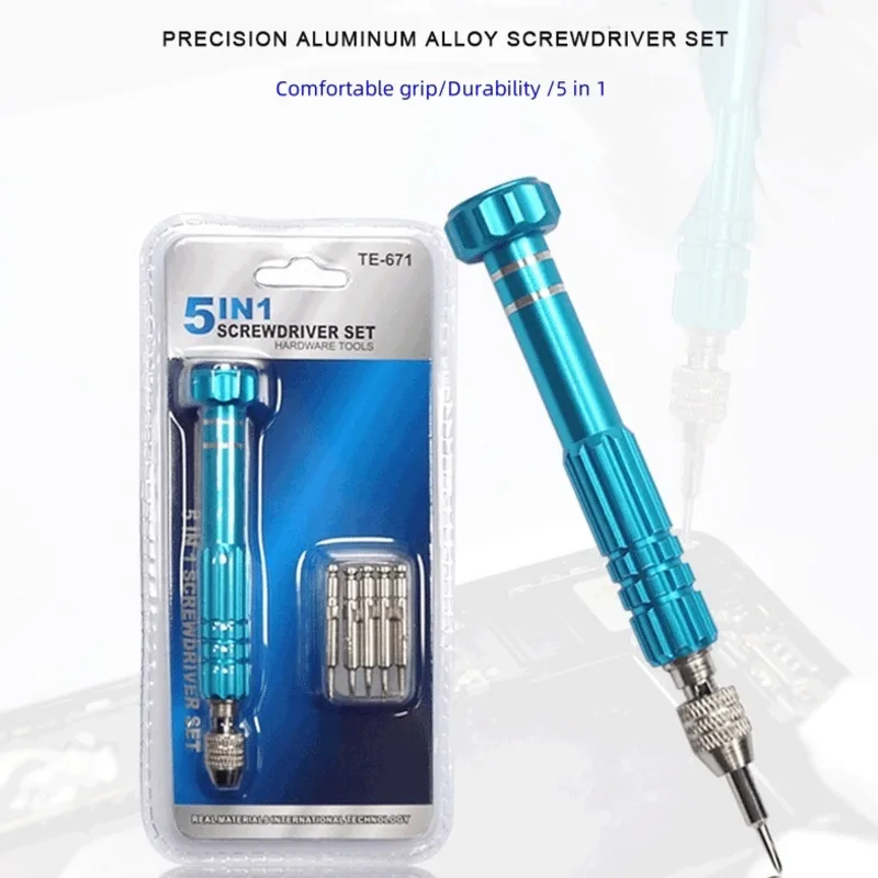 5 в 1 миниатюрная Прецизионная отвертка ручные инструменты для мобильных