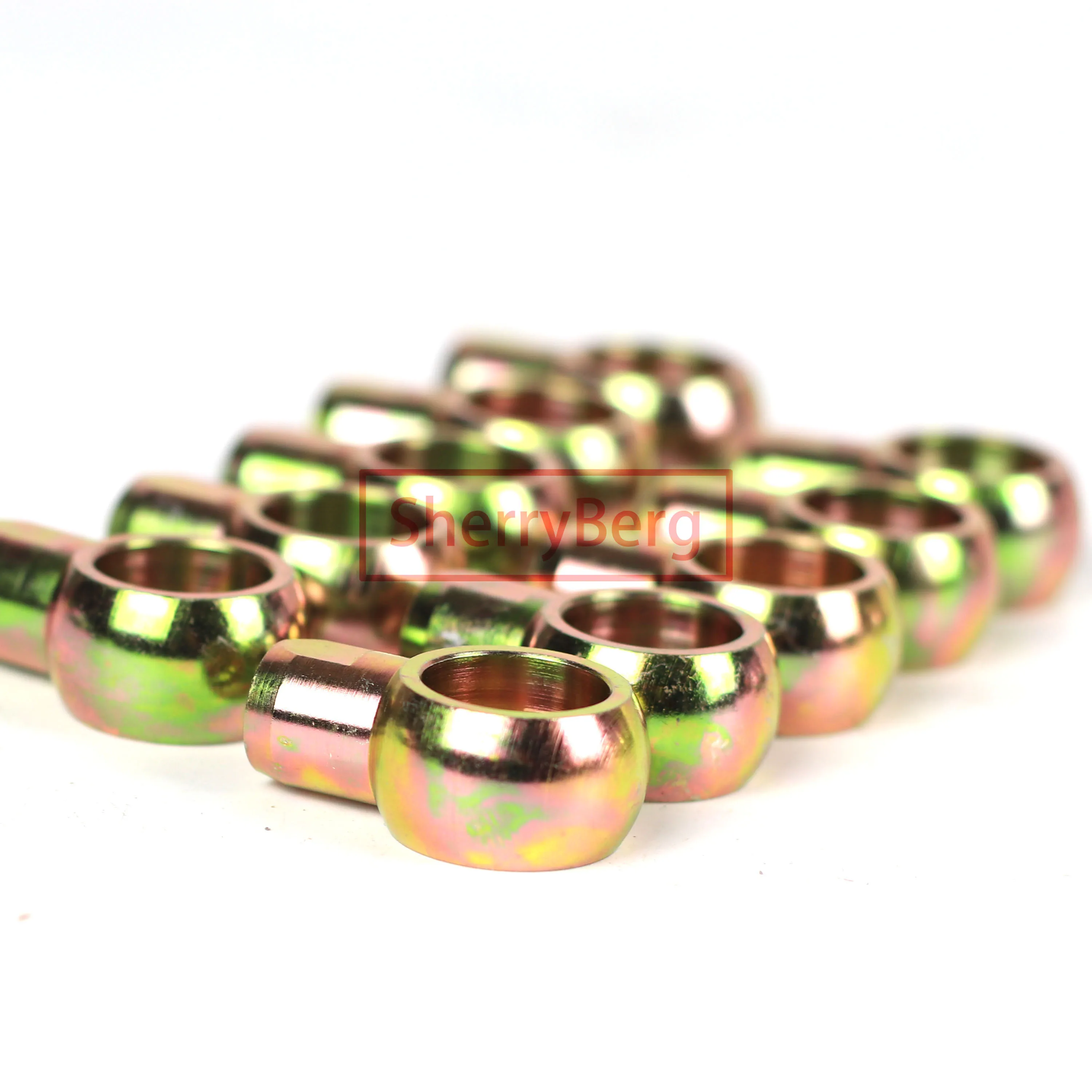 SherryBerg Набор из 10 (10 шт.) фитингов FUEL UNION INLET для WEBER EMPI DCOE BANJO FITTING 40 45 48 50Dcoe EMP