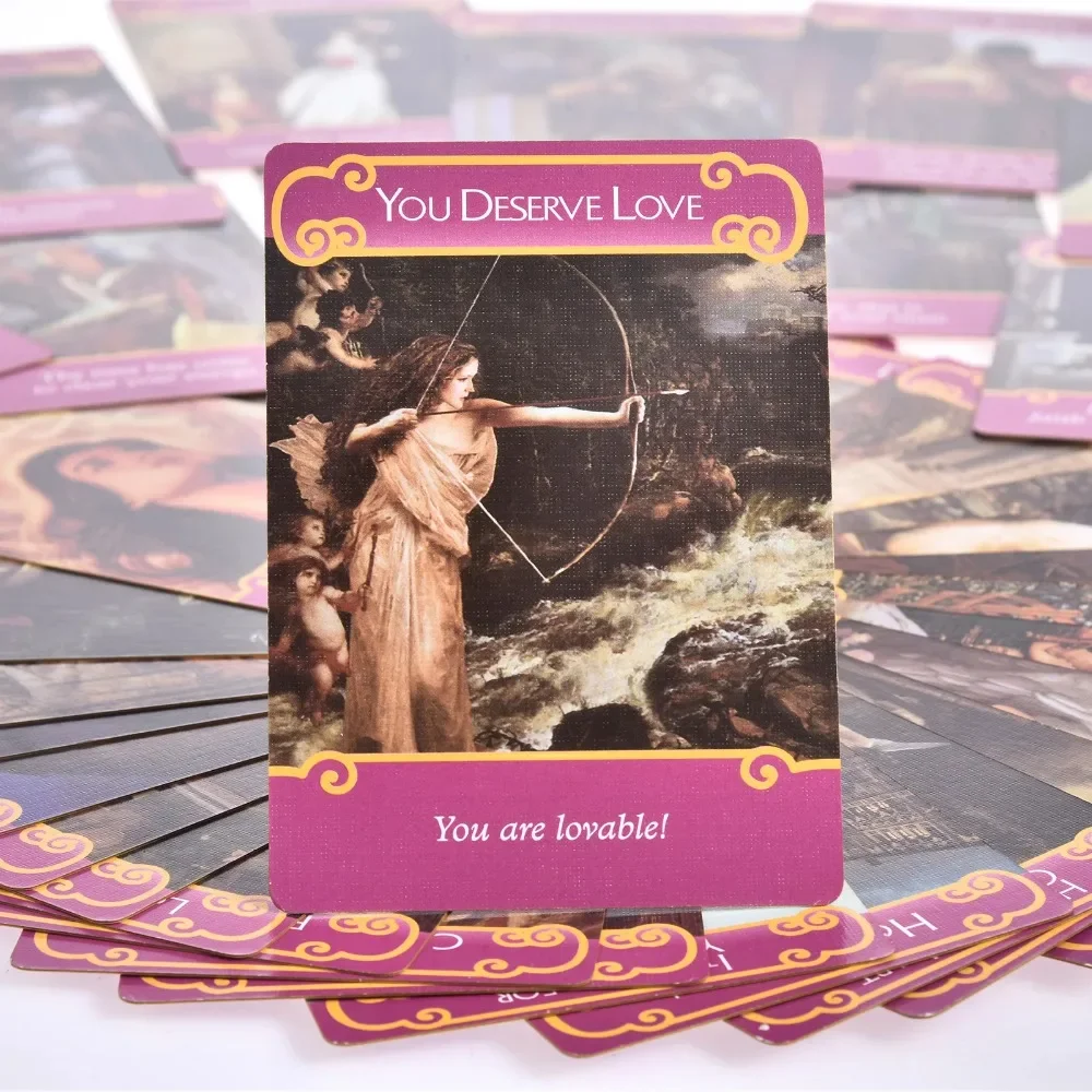 Набор карт Таро Романтические ангелы для творческого письма и настольных игр с