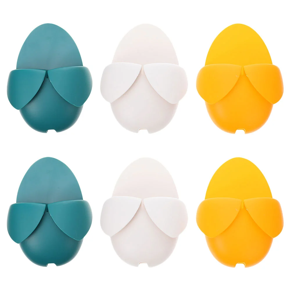 

6Pcs Phone Storage Holder Wall-mounted Remote Controller Box Storage Box