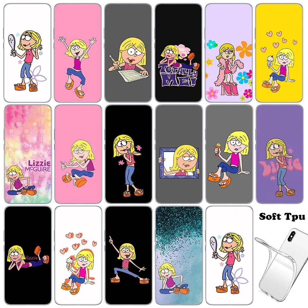 Lizzies McGuires Mc Guires TPU Case for Motorola Moto G04 G71 G73 G32 G34 G52 G8 G7 G9 G24 Power Plus E14 Phone Cover Casing