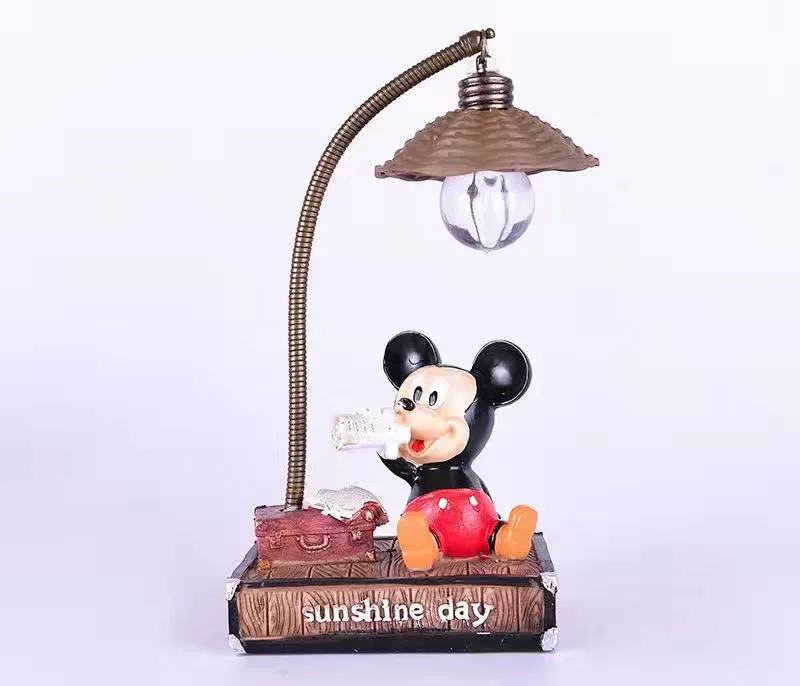 

HOT! Anime Girl Figures Toys 14cm Cute Rabbit Fox Animal Figure With Night Lamp Light Home Decoration Figuras Toy