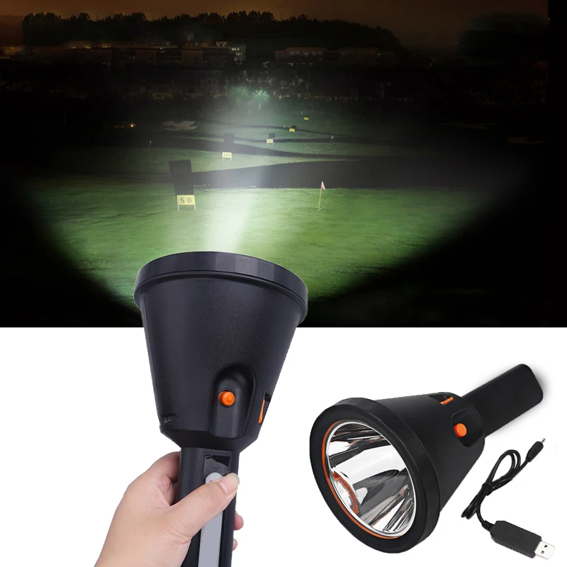 

Most Powerful LED Flashlight USB Rechargeable Light 30W High Power Flashlight Tactical Lantern Long Shot Hand Lamp For Camping
