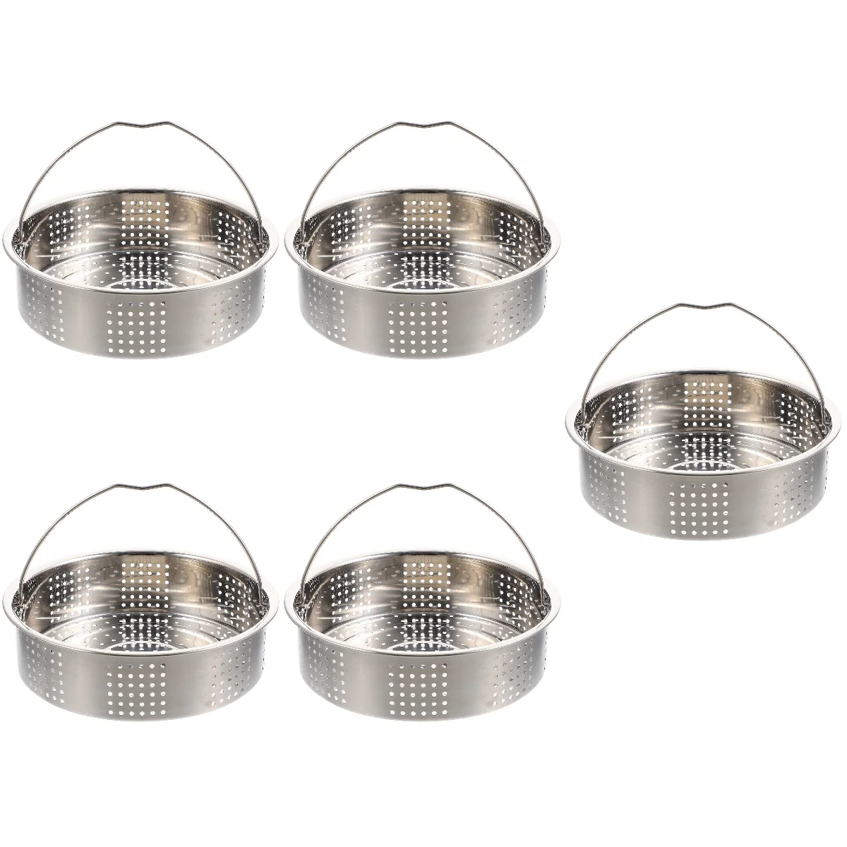

5pcs Steaming Basket for Rice Cooker Household Steamer Basket Steamer Rack Rice Cooker Steamer Insert