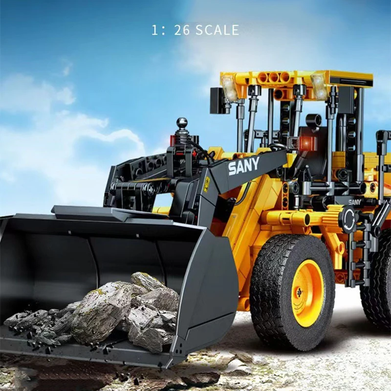 SEMBO City Engineering Vehicle Строительные блоки Модель автомобиля Пластиковые