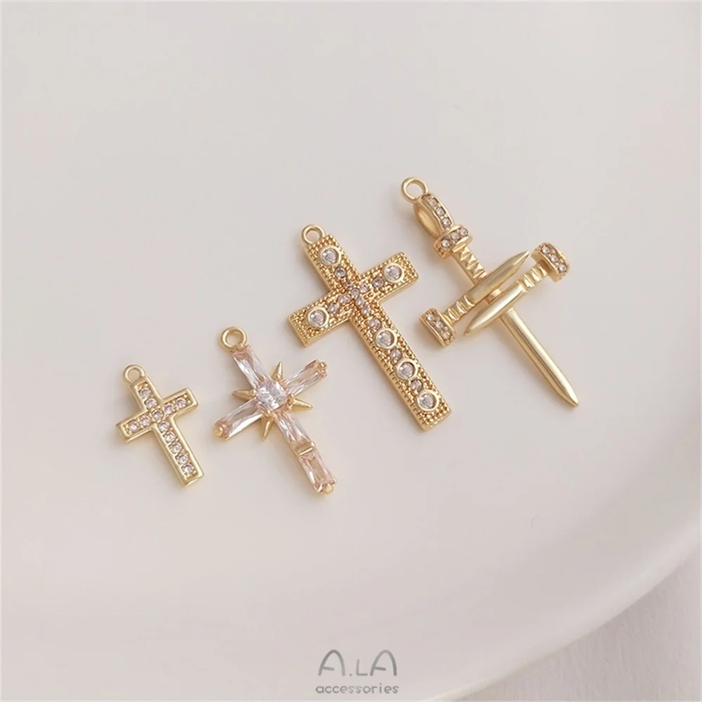 

14K gold clad mariachi pendant vintage small charm diy bracelet necklace tag jewelry accessories necklace