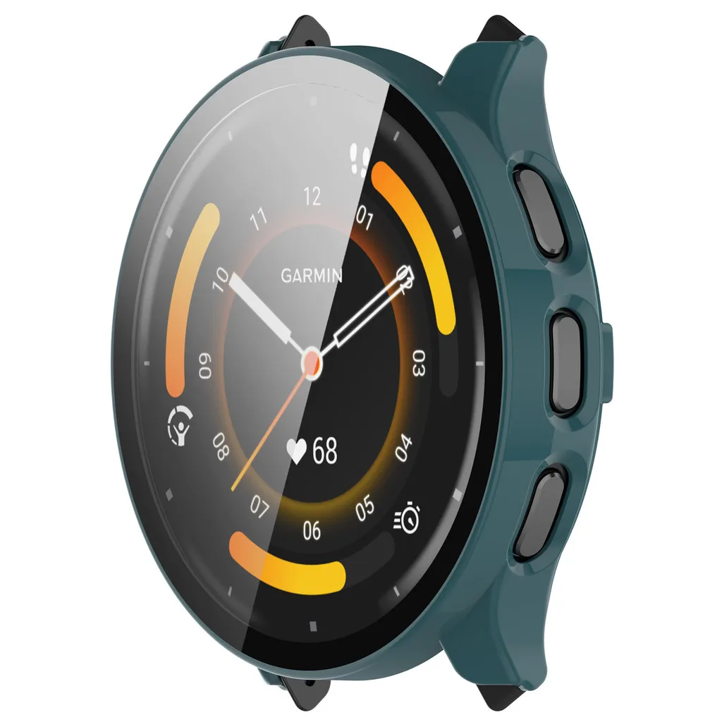 Фото Tempered Glass+Case For Garmin Venu3 Venu3S 41mm 45mm All-Around Screen Protector Hard PC Bumper SmartWatch Cover Anti-scratch №1