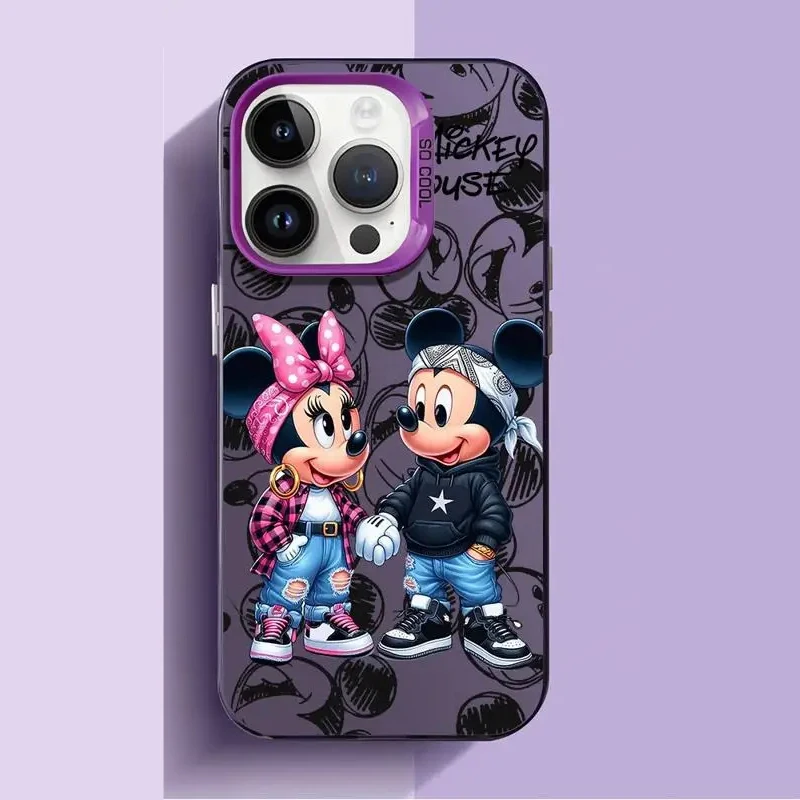 Anime Mickey Minnie Phone Case for Infinix Hot 8 9 10 12 20 30 30i Play Smart 5 6 7 Plus Spark Pro Shockproof Back Cover