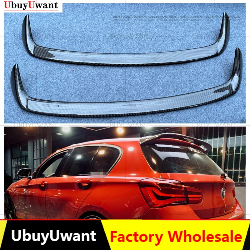 

Спойлер для BMW F20 2015-2020 1 серии 116i 120i 118i из углеродного волокна задний спойлер багажника крыло губа задние крылья автомобиля