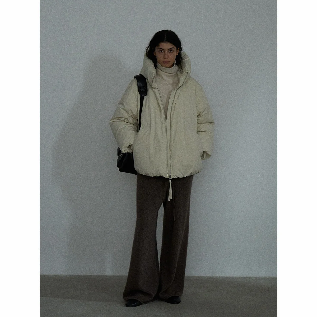 UMI MAO утолщенные теплые женские куртки зимнее пальто верхняя одежда на молнии с