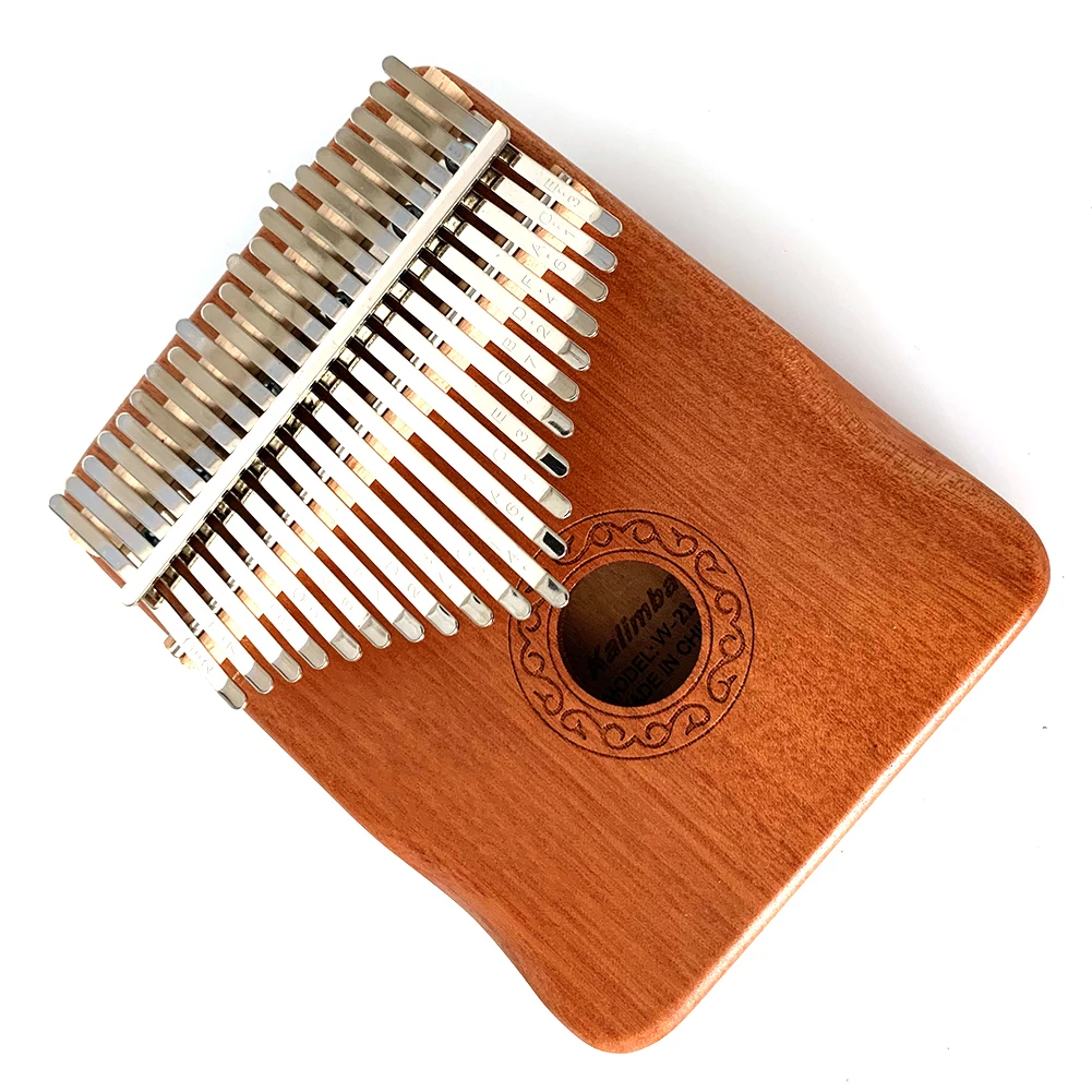 

Wooden Kalimba 21 Key Finger Thumb Piano Mbira Acacia Musical Instrument Gift