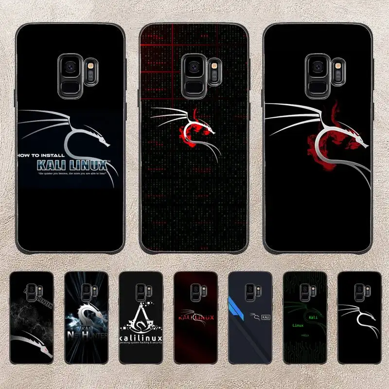

Dragon Kali Linux Phone Case For Samsung Galaxy A51 A50 A71 A21s A71 A41 A70 A30 A22 A02s A53 A72 A73 5G Cover
