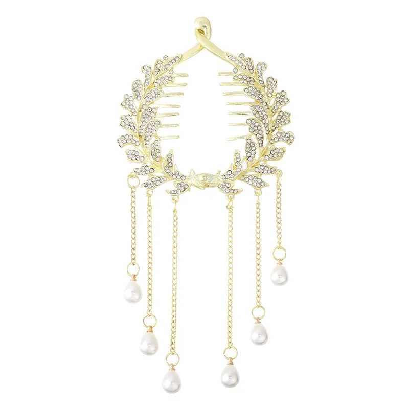 

Жемчужный шпилька из пшеницы заколка для волос с кисточкой темпераментный зажим для конского хвоста зажим для захвата модный головной убор аксессуары для волос