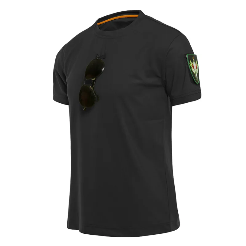 

Outdoor Sport Men Tactical T-Shirts Military Hiking Tee Shirt Special Army Loose Cotton Quick Dry Short Sleeve Solid Breathable