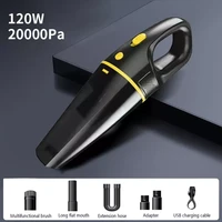 120w high power suction portable handheld vaccum cleaners 20000pa wireless vacuum cleaner for car home office