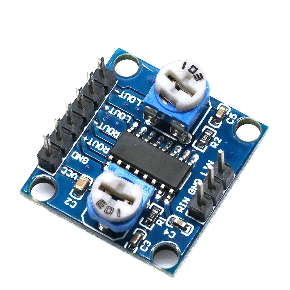 Плата цифрового усилителя PAM8406 с потенциометром громкости 5Wx2 Stereo для Arduino