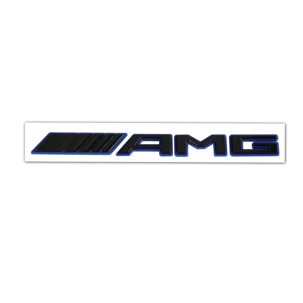 

3D-значок AMG из ABS-пластика для стайлинга автомобиля, наклейка для украшения багажника и кузова для Mercedes-Benz A, C, G, M, S-класса W176, W204, W212, W204, Vito W639