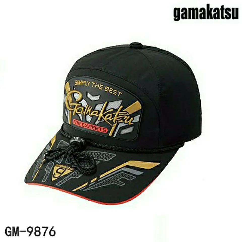 

Summer Gamakatsu Sun Protection Fishing Hat for Men Outdoor Waterproof Windproof Fishing Cap Large Brim