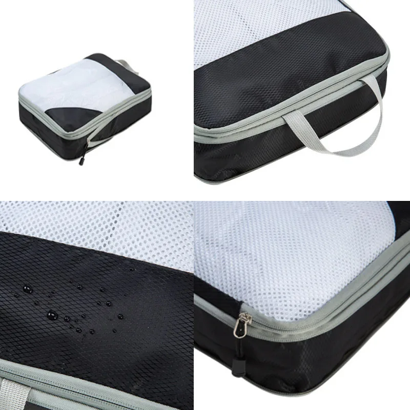 4 шт./компл. сетчатые сумки для хранения портативный компрессионный органайзер