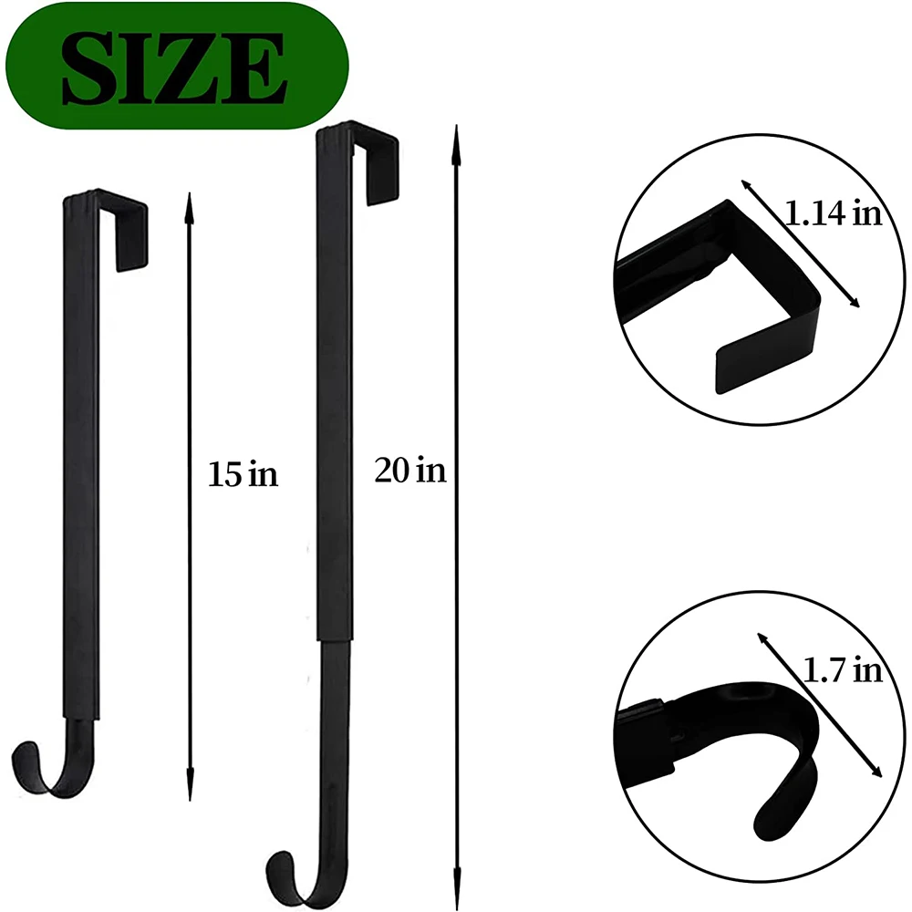 Вешалка для входной двери Регулируемая от 15 до 25 дюймов 20 фунтов увеличенная