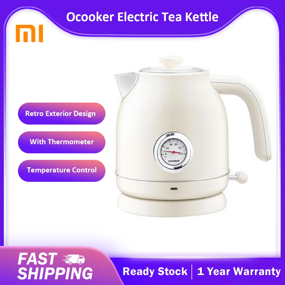 

Original Ocooker ElectricTea Kettle Import Temperature Control 1.7 Large Capacity With Watch Electric Kettle