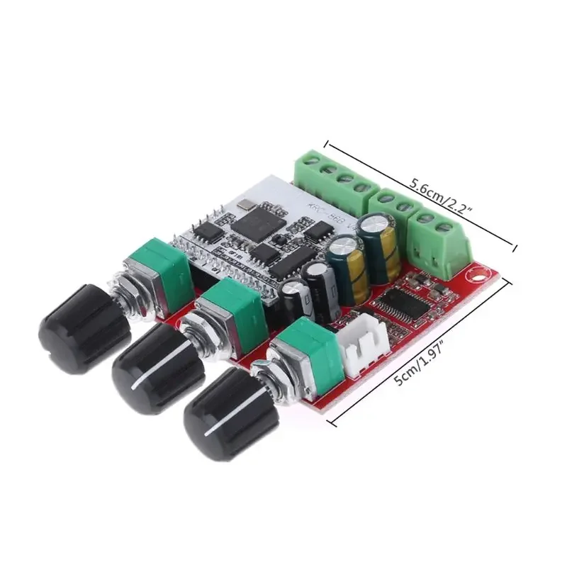 TPA3110D2 Bluetooth-совместимый цифровой усилитель сабвуфера 2.1 канала