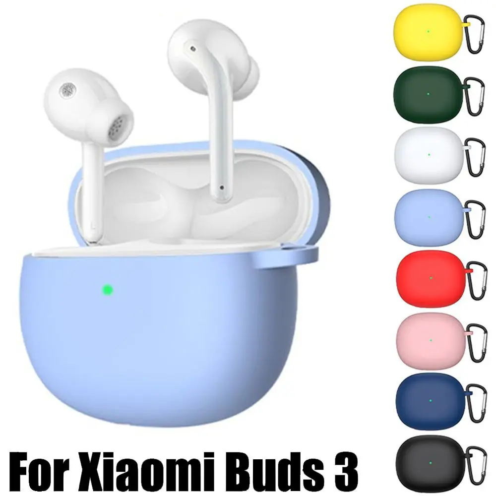 Мягкий силиконовый чехол для наушников Xiaomi Buds 3 1 шт. беспроводные
