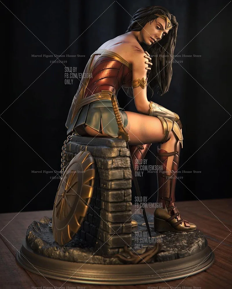 1/24 масштаб 1/18 DC Wonder Woman Diana Prince супергерой классический красный синий боевой