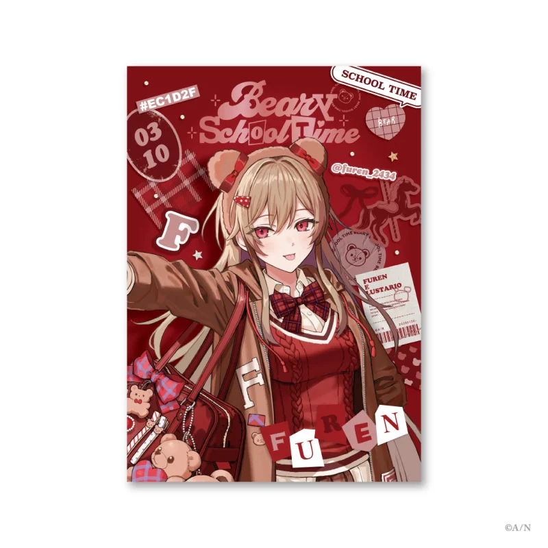 Фото Акриловая подставка с персонажами VTuber из Nijisanji, настольное украшение, сувенир с изображением персонажей, подарки для фестивалей. №4