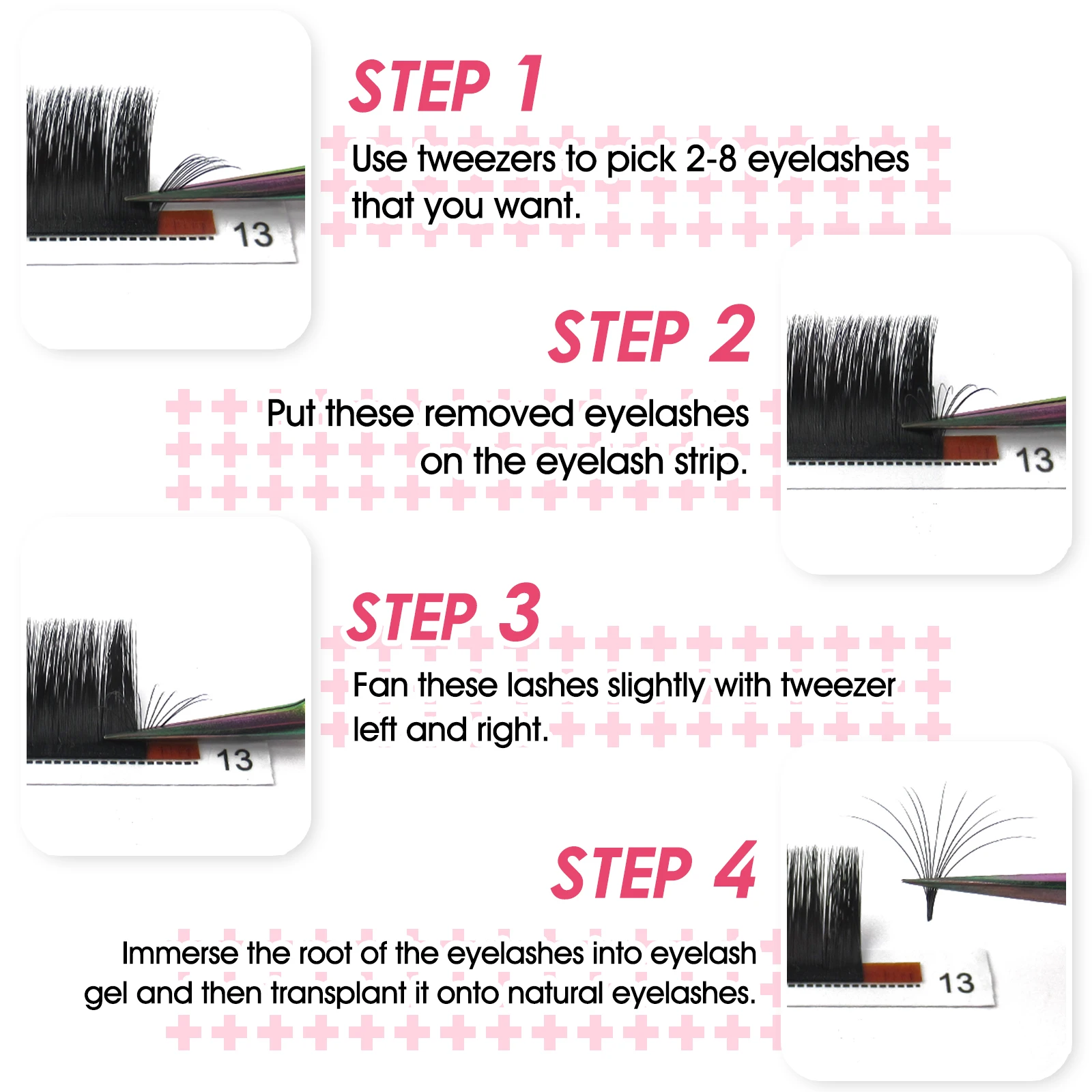 MASSCAKU 0 05/0 07/0 10 мм легко наращивание ресниц профессиональные матовые черные