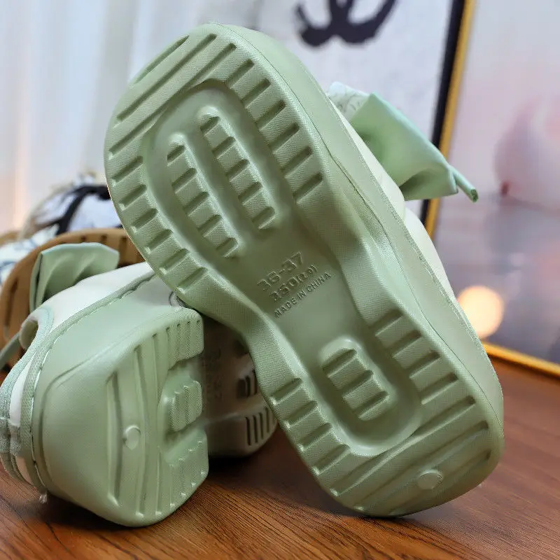 Женские тапочки с вышивкой размер 5 см цвет в ассортименте