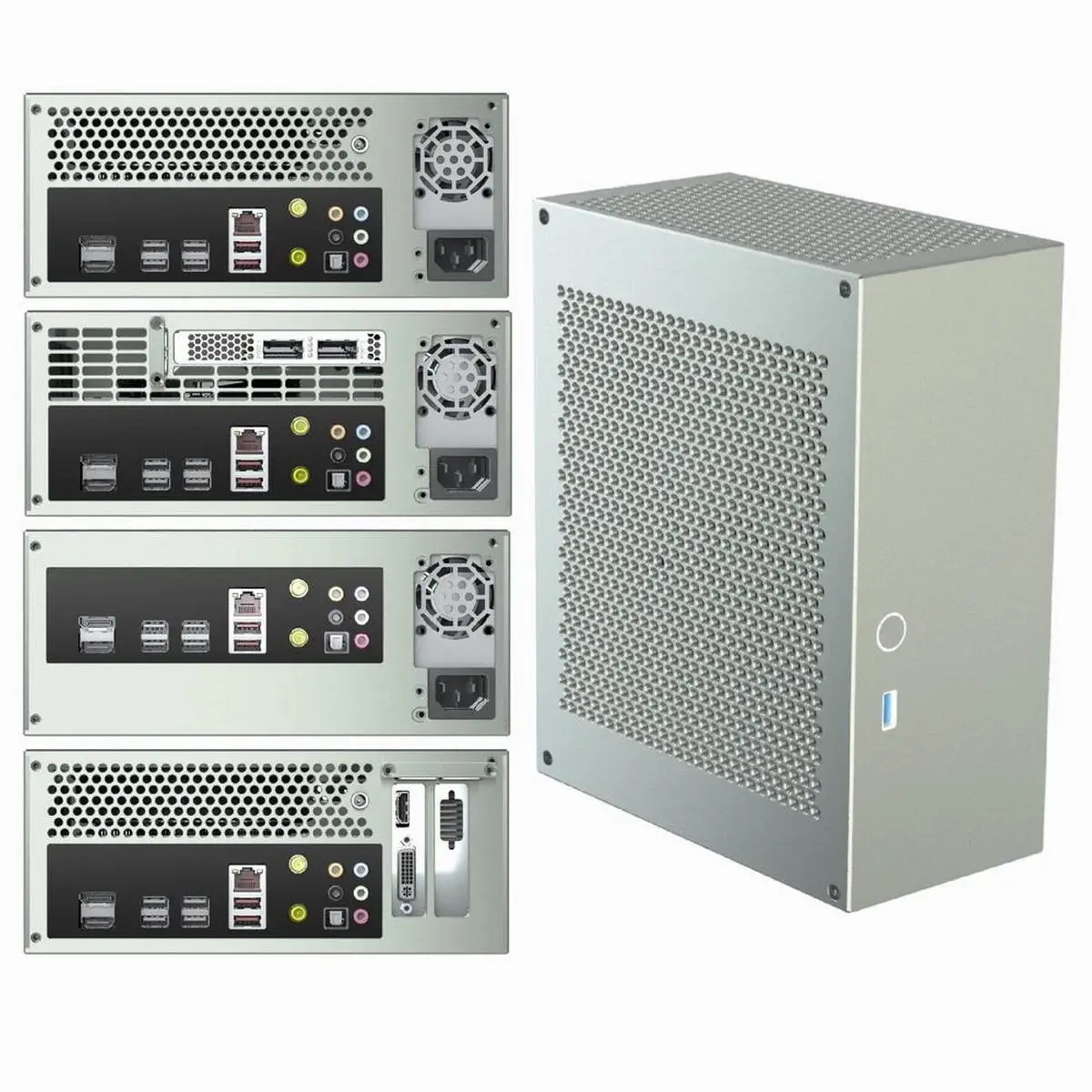

ZS-D2/ITX Nuclear Display APU Computer Chassis Version V1\ 4L Volume All-aluminum Chassis