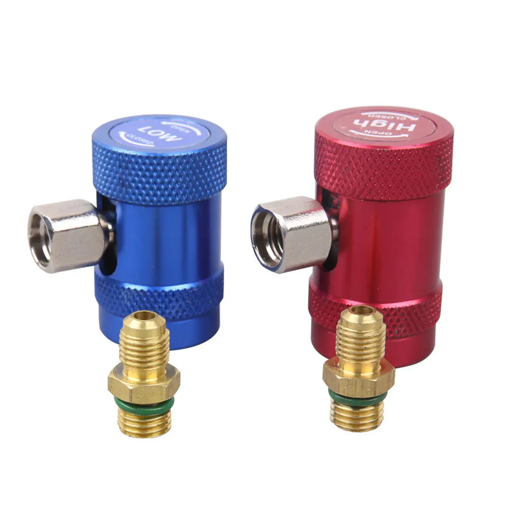 

Sturdy Brass Quick Couplers – Safety And Prevent Refrigerant Leaks R1234yf Quick Couplers Quick Couplers Kit