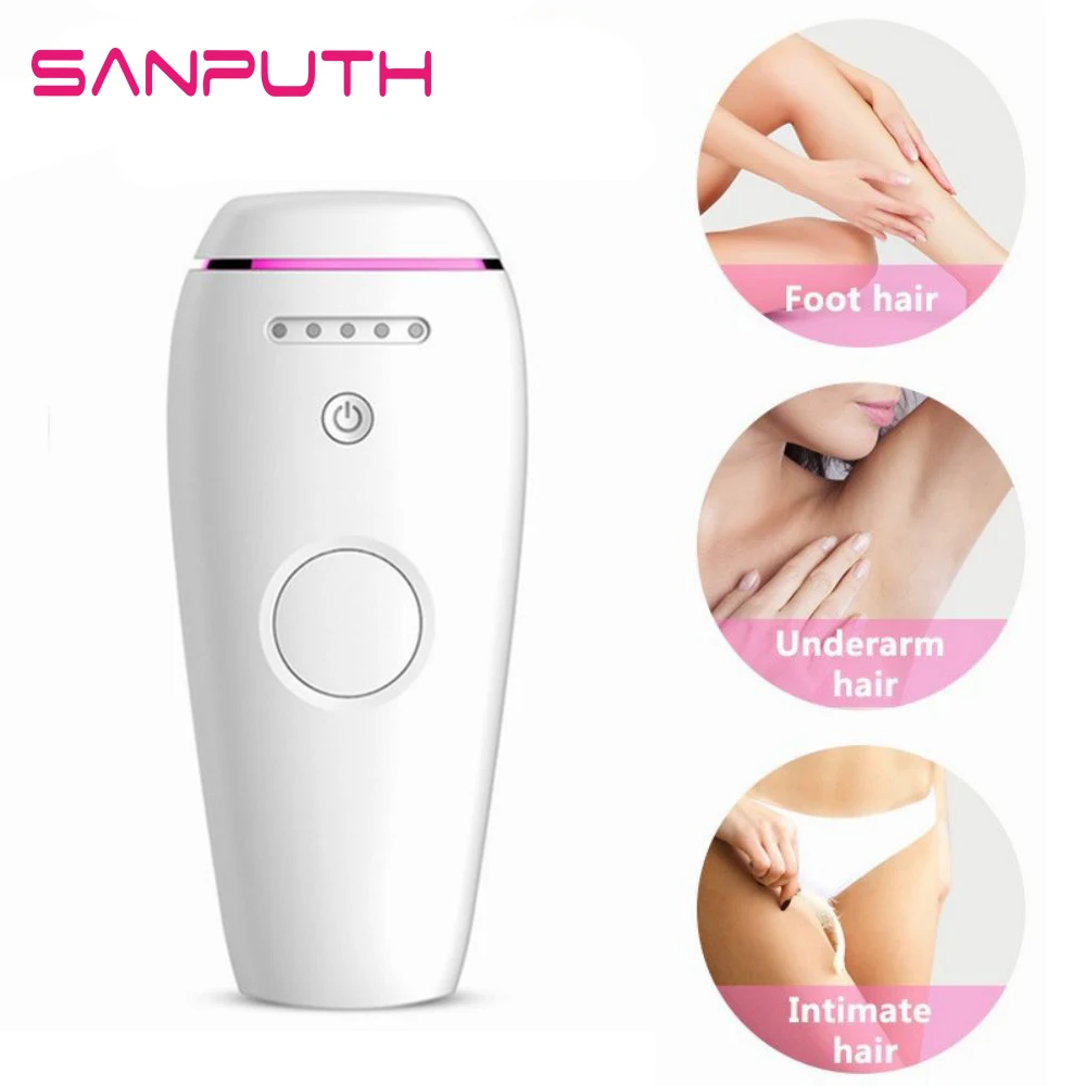 

500000 Flashes IPL Laser Epilator Hair Removal Machine Permanent Home Hold IPL Pulsed Light Electric Epilator Whole Body Hair