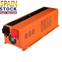 spain warehouse led 4kw dc48v ac230v pure sine wave power inverter battery charger 4000w acdcsupport customizedoff grid solar