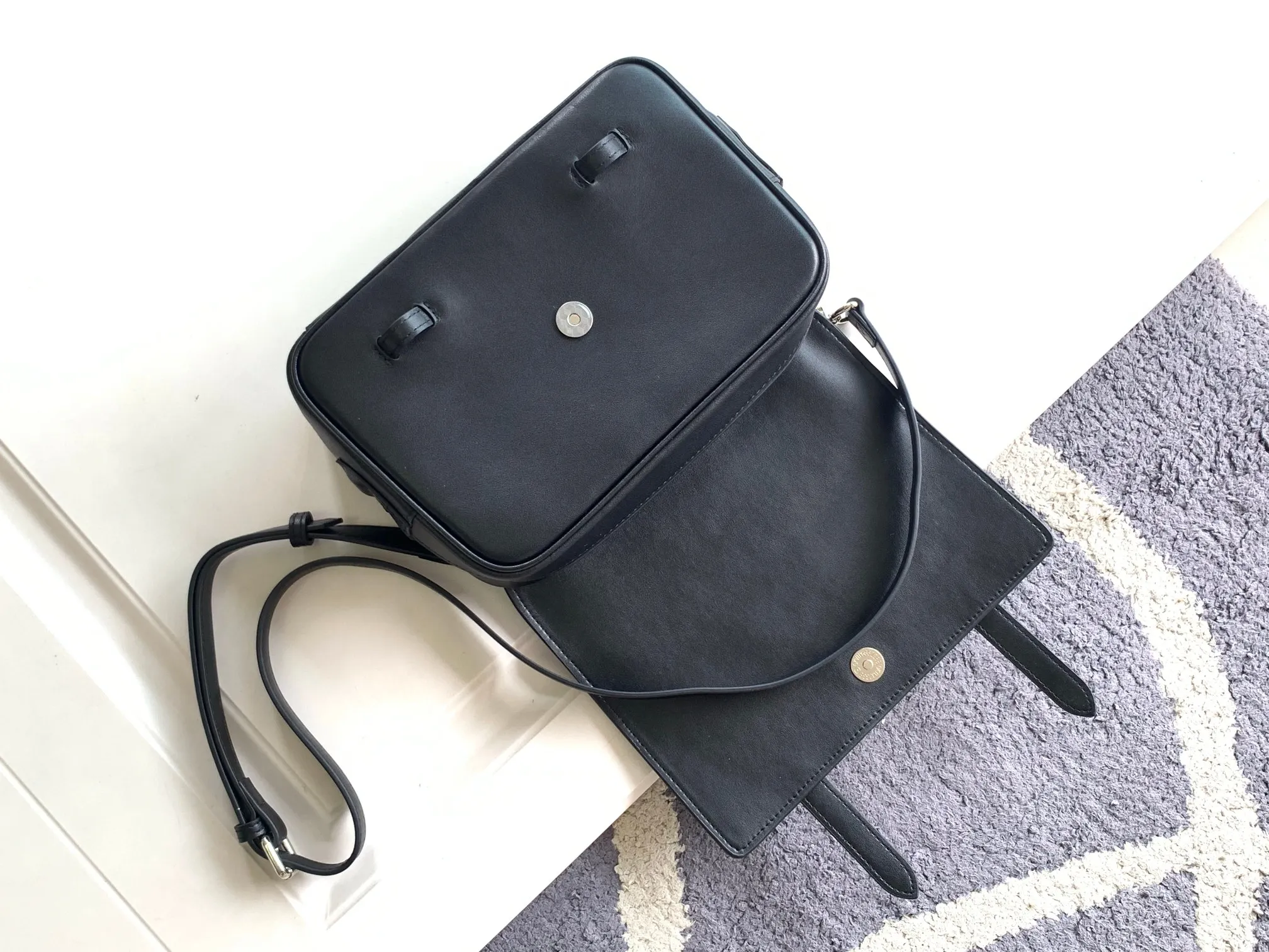 MB 1:1 M1237 роскошная мужская сумка через плечо с верхним слоем из воловьей кожи