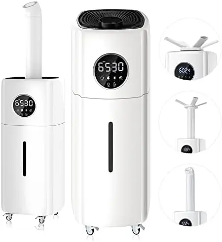 

for Large Room, 5.5Gal/21L Humidifiers for Bedroom Large Room 2200 sq.ft, Commercial Humidifier for Plant Greenhouse, Auto Shut-