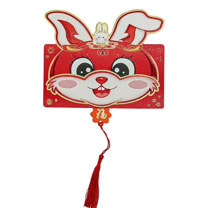 

New Year Red Bag Fashionable Three-dimensional Exquisite Gilding Color Printing Delicate Patterns Wedding Supplies Red Envelopes