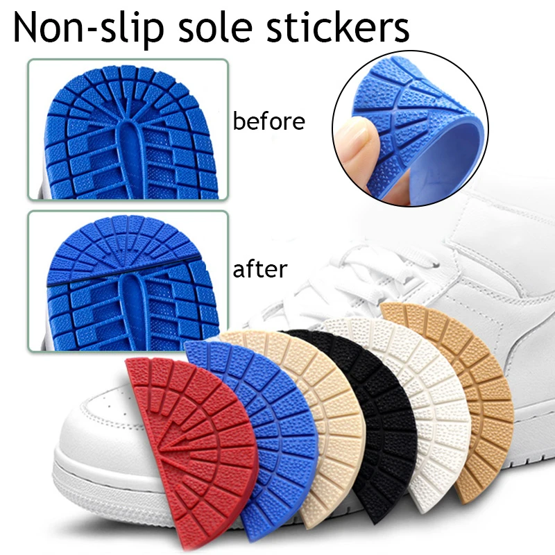 Wear-resistant Outsole Insoles For Shoes Repair Anti-Slip Self-Adhesive Sole Protector Sticker Sneakers Heel Rubber Shoe Pads