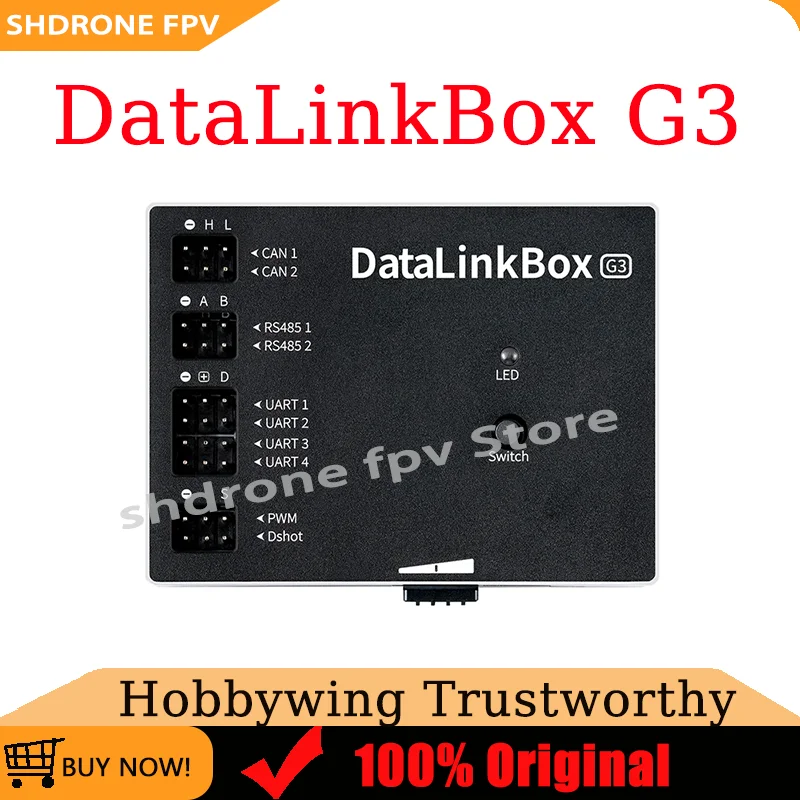 Фото Hobbywing DataLinkBox G3: Приложение для настройки параметров, Bluetooth, последовательный порт /CAN/RS485/USB, режим связи Bluetooth №1