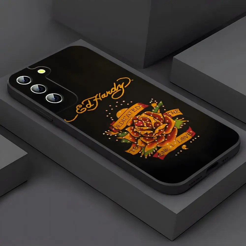 Фото Чехол для телефона ED H-Hardy Fashion Brand LOOG для Samsung S26 S25 Ultra S24 S22 S23 S20 Fe S21 A17 A37 A57 A54 A34 A16 A53. №5