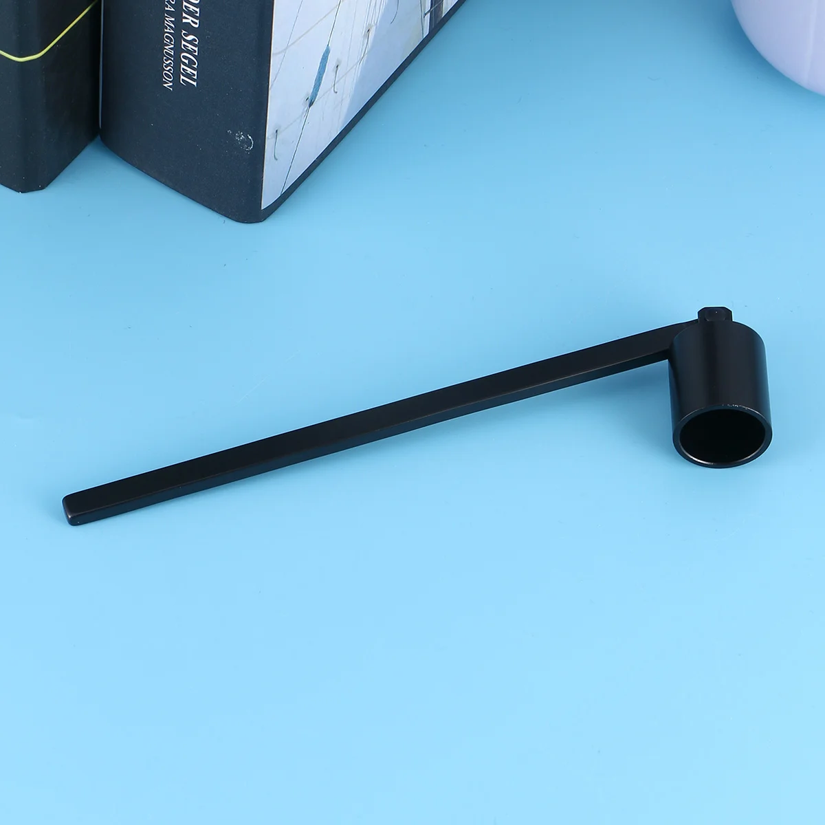 

Snuffer Extinguisher Wick Fire Out Stainless Steel Dipper Puttool Handle Flame Flamer Cylindrical Blowsnuffers Trimmer Accessory