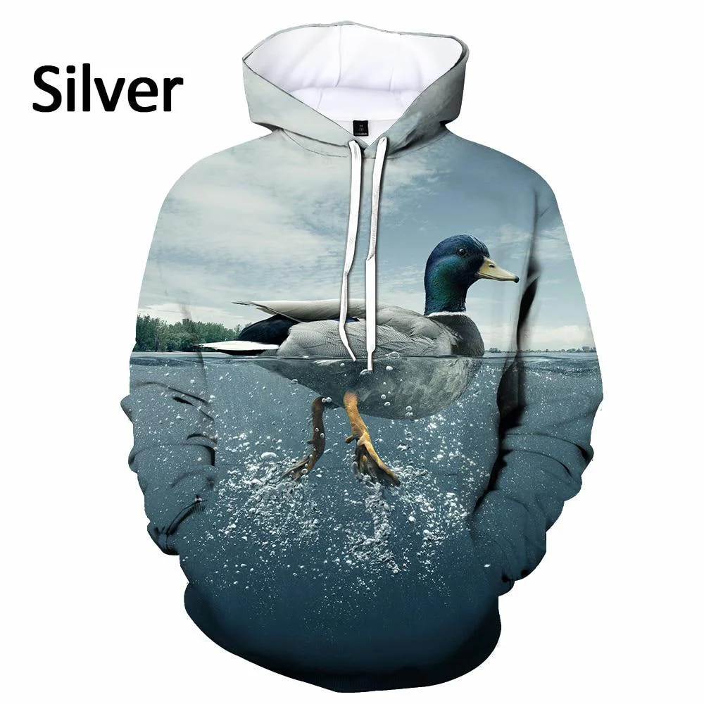 

Fashion Duck Hunting 3D Print Hoodie Unisex Casual Long Sleeve Hoodie