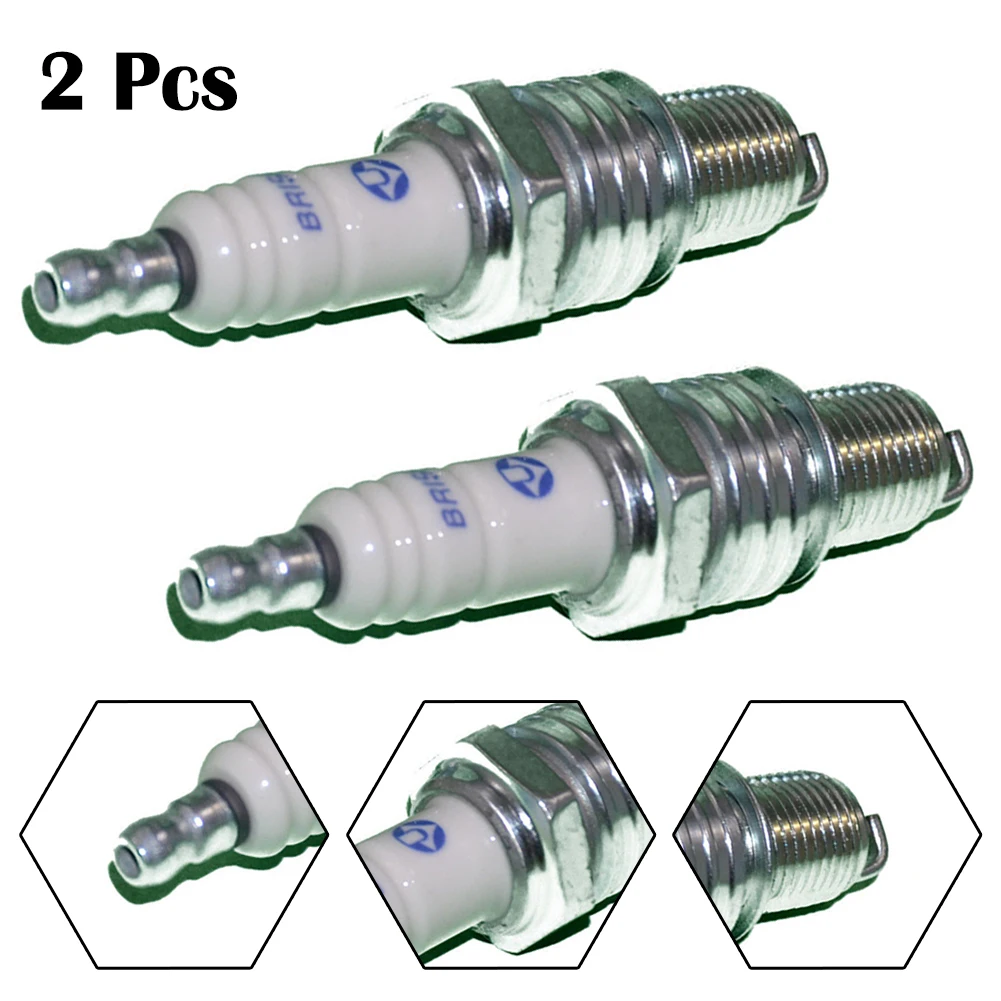 

Свеча зажигания 2X F6TC, совместима с различными кусторезами, газонокосилки, тестер генератора, твердая и прочная мощность