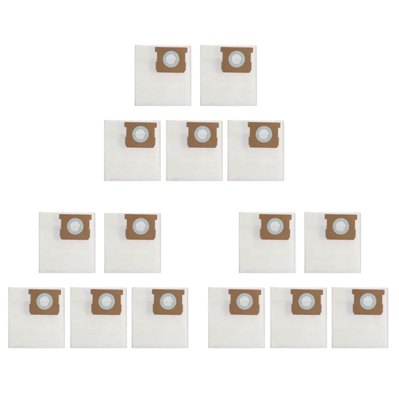 

Vacuum Cleaner Dust Bags For Karcher Wet And Dry Vacuum Cleaner WD Series WD1 / MV1 Dust Bag 15Pcs