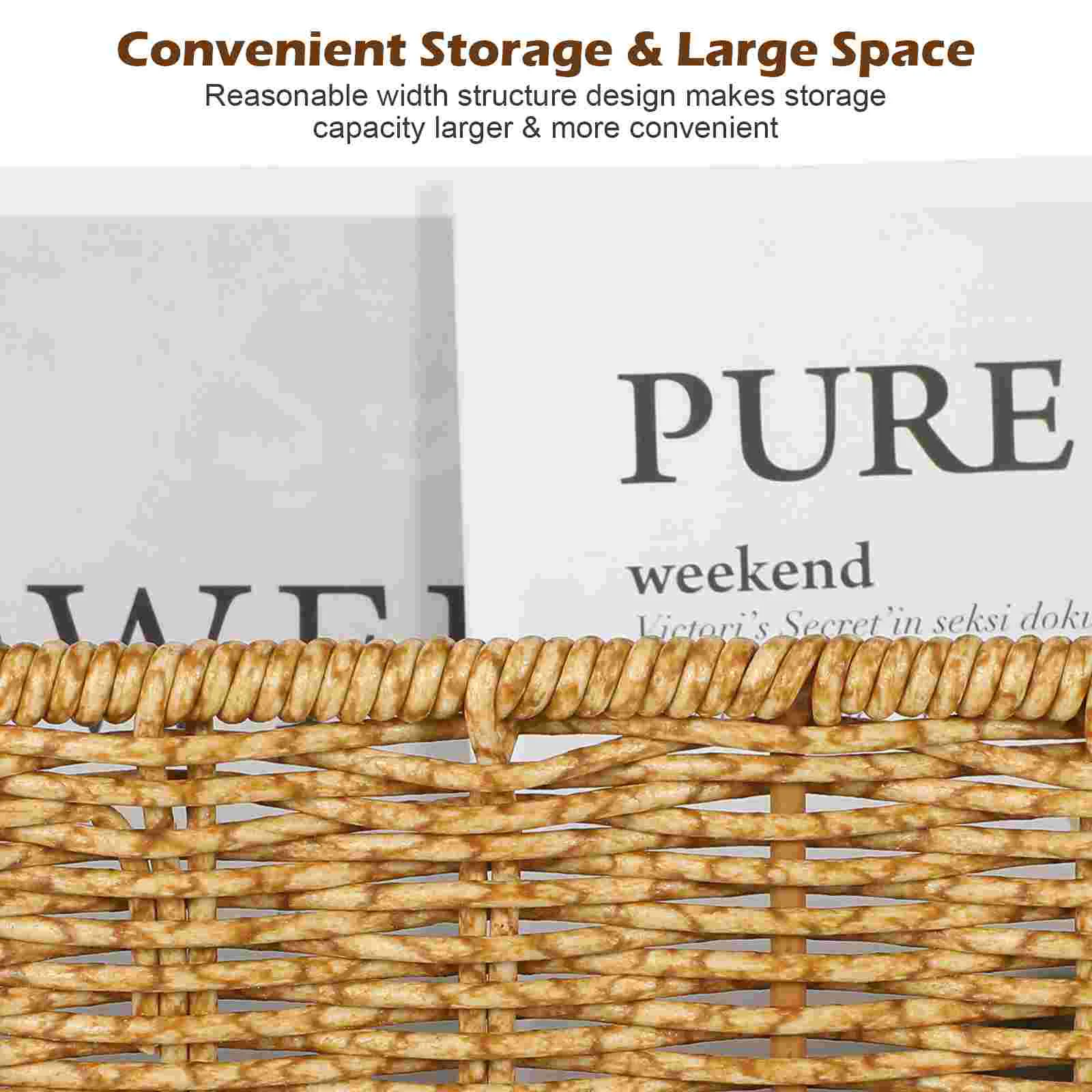 Квадратные настенные корзины для газет с крышками