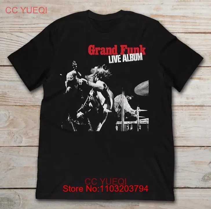 Grand Funk железная дорога живая Мужская футболка все размеры