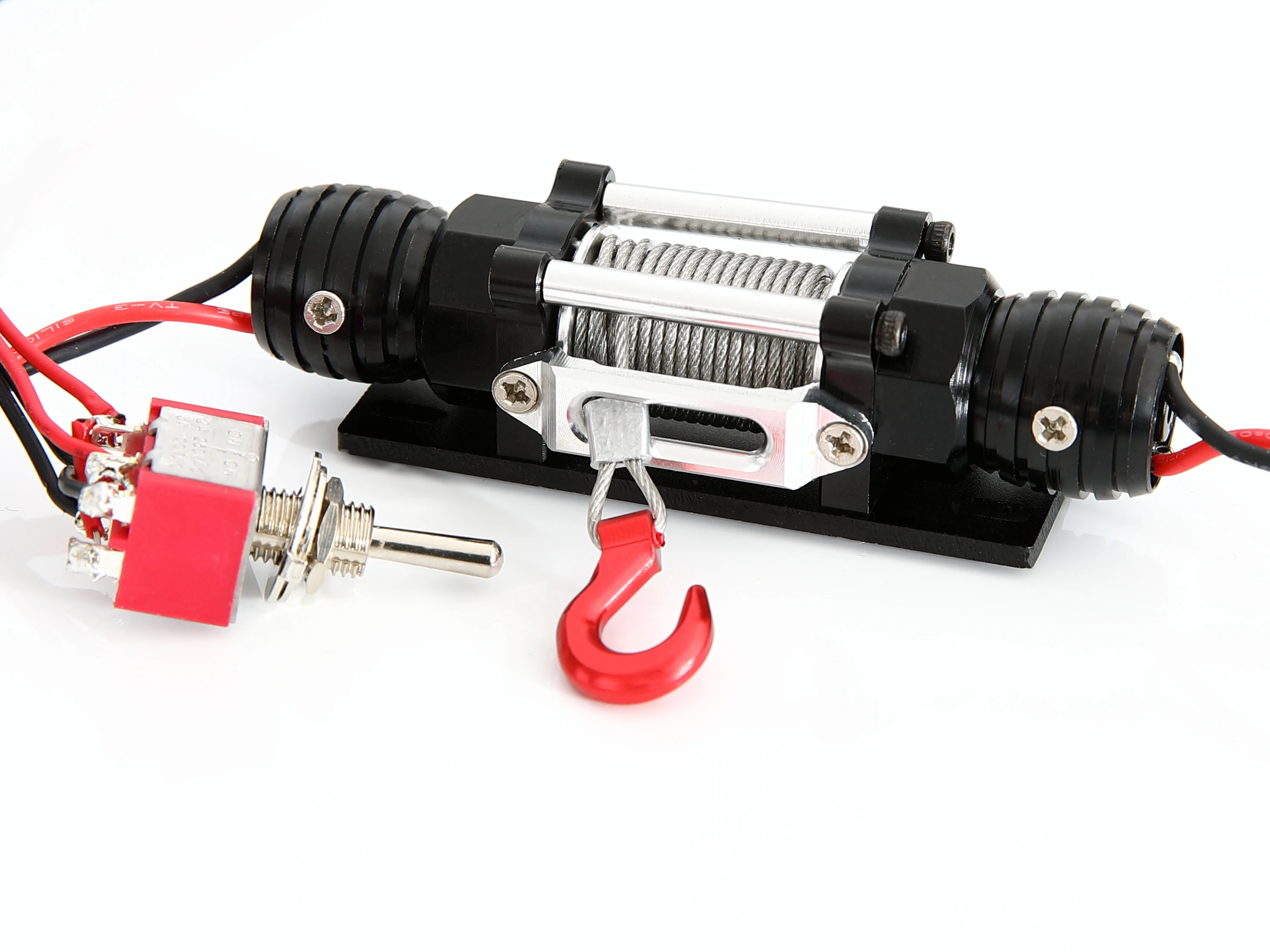 

1/10 Electric Metal Winch for 1:10 RC Car Crawlers TRX4 SCX10